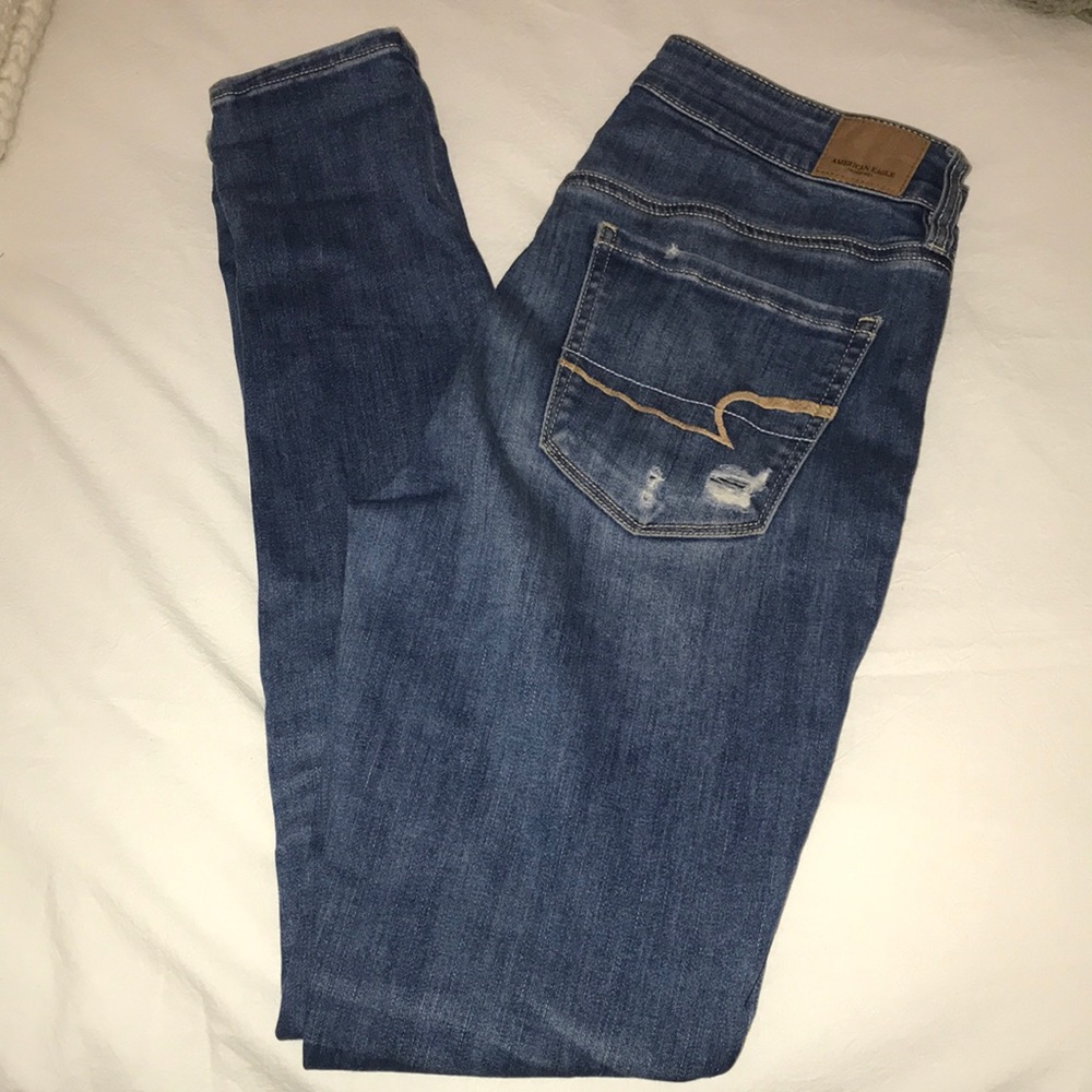 AEO Super Stretch Hi-Rise Jeggings